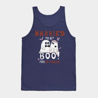 Funny 4th Wedding Anniversary October 4th Anniversary Tank Top